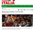 罗马没进欧冠决赛却依然赚翻！获1亿欧元纯利润