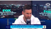 正在国家队备战美洲杯的梅西接受了阿根廷福克斯体育的专访
