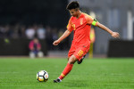 中国U18男足国青队在亚青赛预选赛小组赛首轮中以2-0击败缅甸队